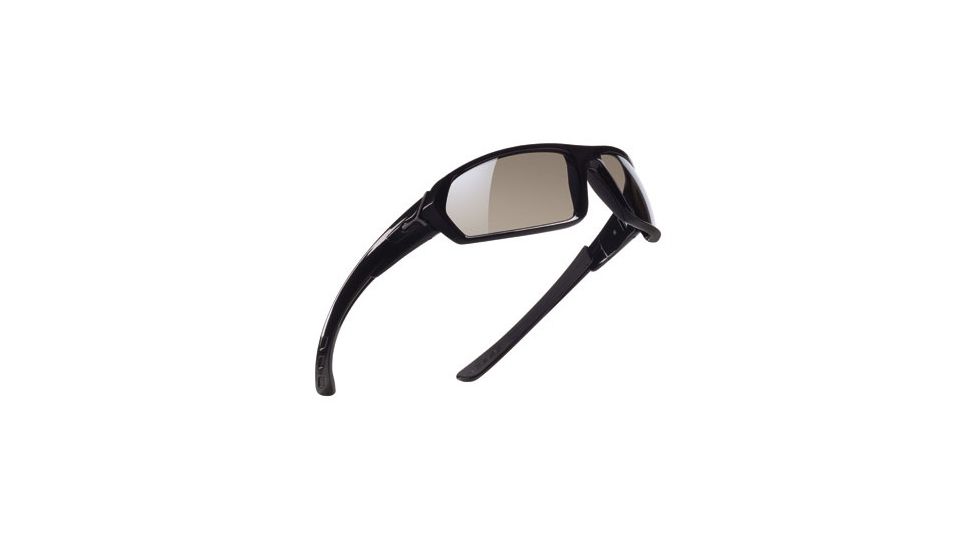 Cebe S'Teem Single Vision Rx Sunglasses Shiny Black Frame, CBSTEEM1