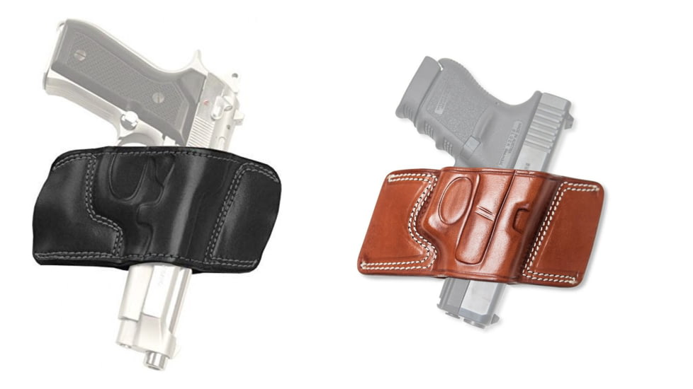 Cebeci Arms Glock Leather Bikini Holster 20863, Black, Tan