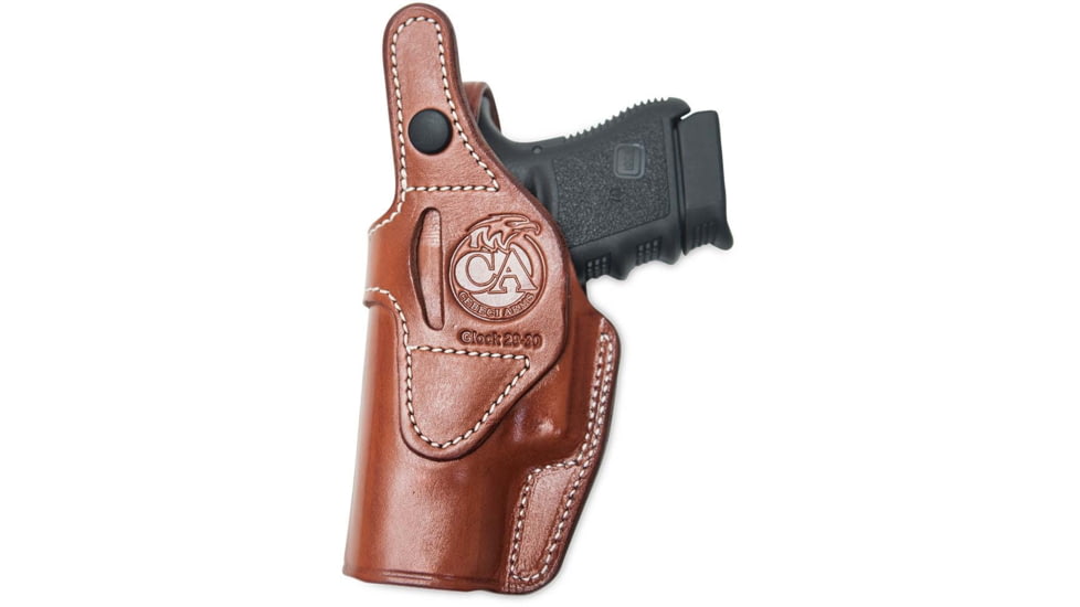 Cebeci Arms Leather IWB Holsters, Colt King Cobra 2in, Left, Tan, 20795LT86