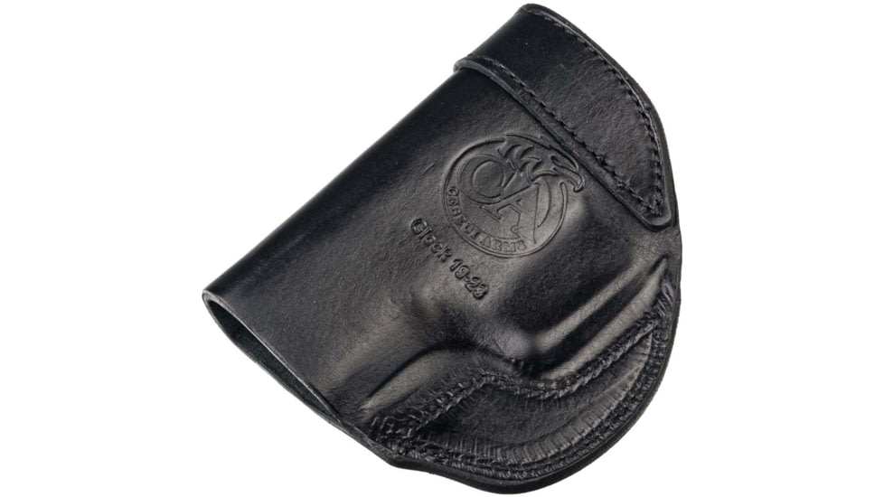 Cebeci Arms Leather IWB Reinforced Mouth Holsters, Canik TP9, Right, Black, 20799RB84