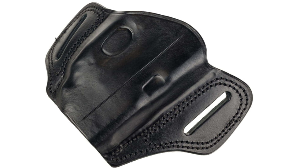 Cebeci Arms Leather Pancake Combat Grip Holsters, Canik TP9, Left, Black, 20825LB84