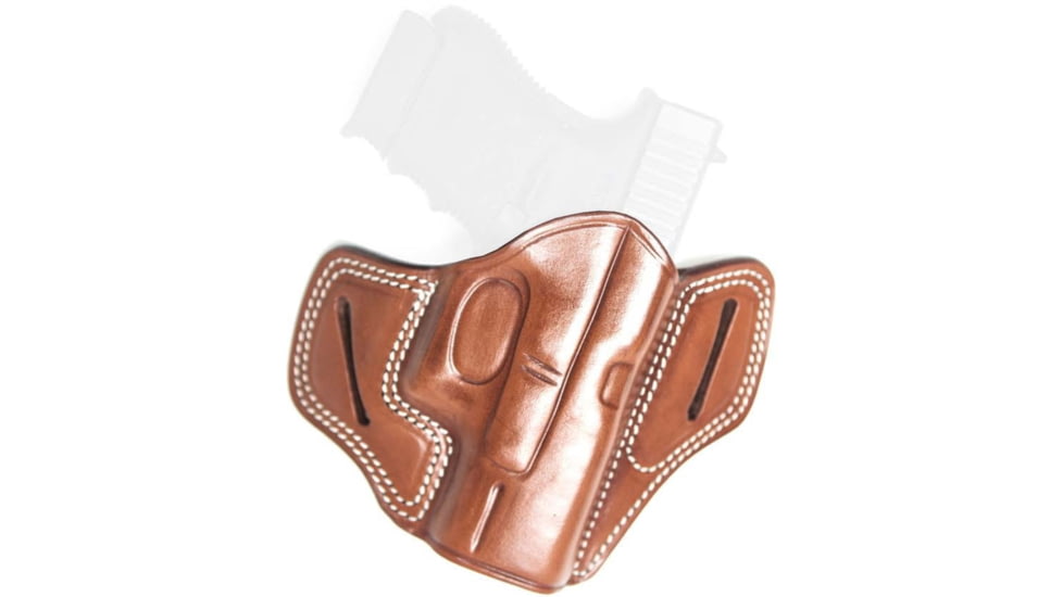 Cebeci Arms Leather Pancake Combat Grip Holsters, Canik TP9, Right, Tan, 20825RT84