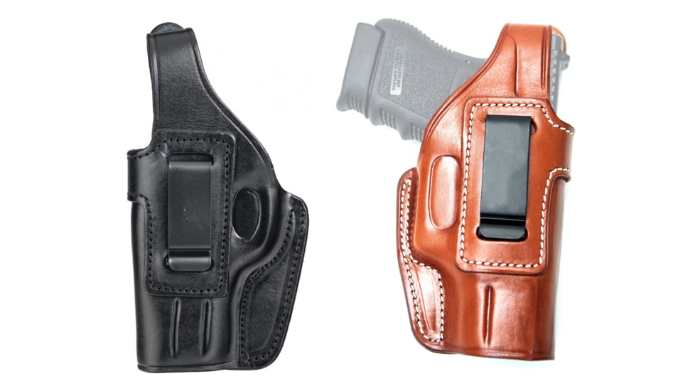 Cebeci Arms Remington Leather IWB Holster, Black, Tan