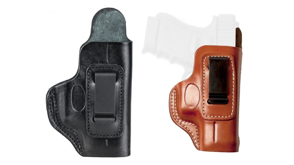 Cebeci Arms S&W Leather IWB Comfort Tab Holster 20797, Black, Tan