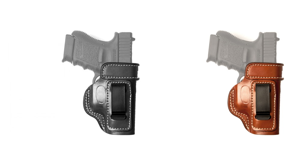 Cebeci Arms S&amp;W Leather IWB Holster Reinforced Mouth 20799, Black, Tan