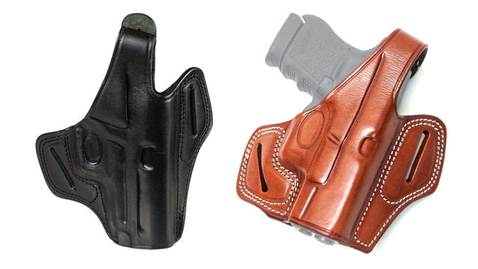 Cebeci Arms Walther Leather Pancake Holster 20900, Black, Tan