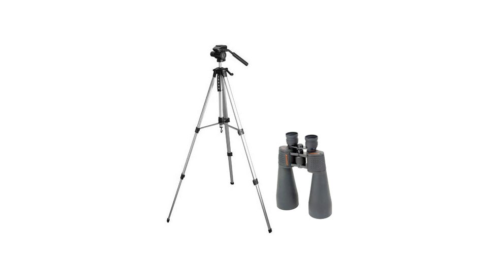 Celestron 15x70 Skymaster Giant Binoculars w/ Photographic/Video Tripod, 71009-KIT1