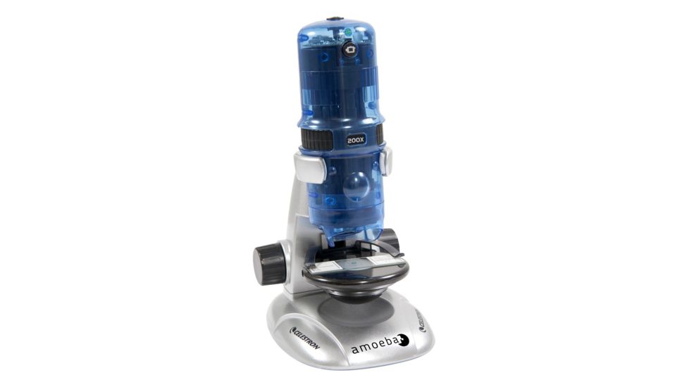 Celestron Amoeba Dual Purpose Digital Microscope - Blue 44325
