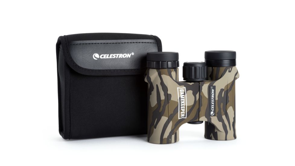 Celestron Gamekeeper 10x25 Roof Prism Binocular, Camoflauge 71342