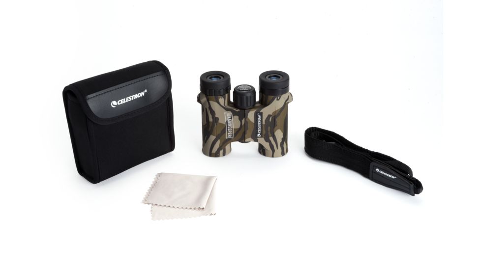 Celestron Gamekeeper 10x25 Roof Prism Binocular, Camoflauge 71342