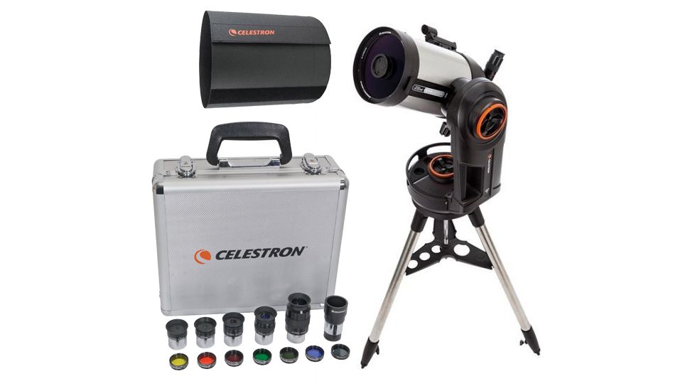 Celestron NexStar Evolution 6 Telescope w/ Eyepiece and Filter Kit and Lens Shade