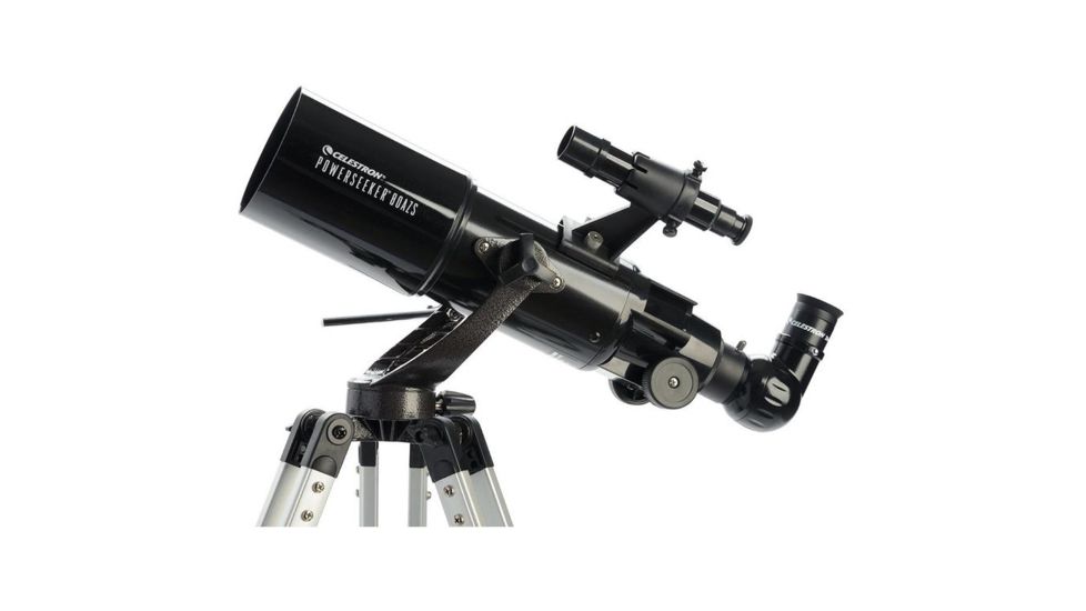 Celestron PowerSeeker 80AZS Telescope, Black 21087