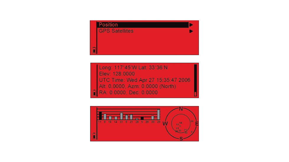Celestron Sky Scout Personal Planetarium Screenshots