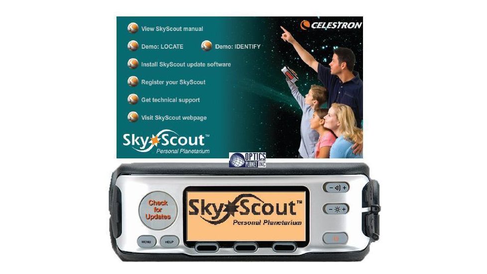 Celestron SkyScout Software Screenshots