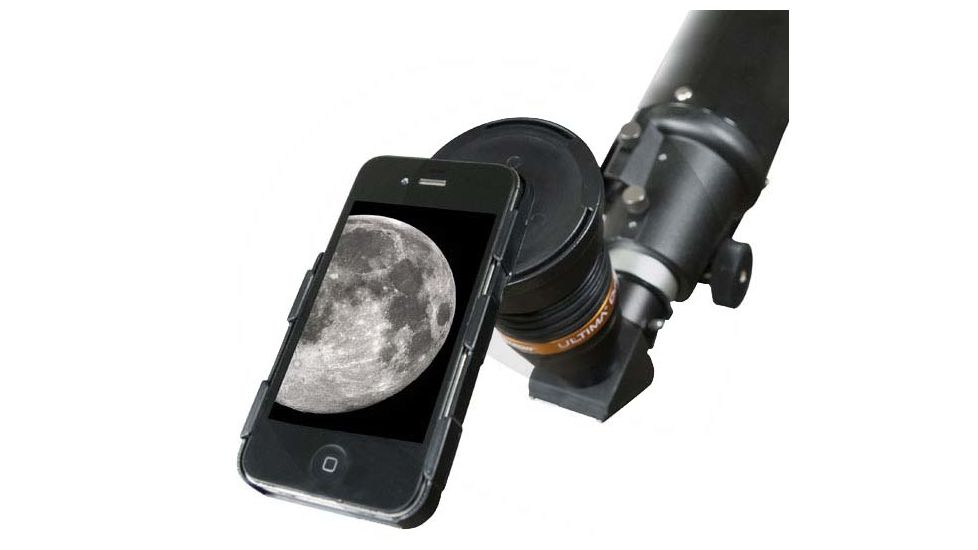 Celestron Ultima Duo Smartphone Adapter, Black, Duo-to-iPhone4/4S 93674