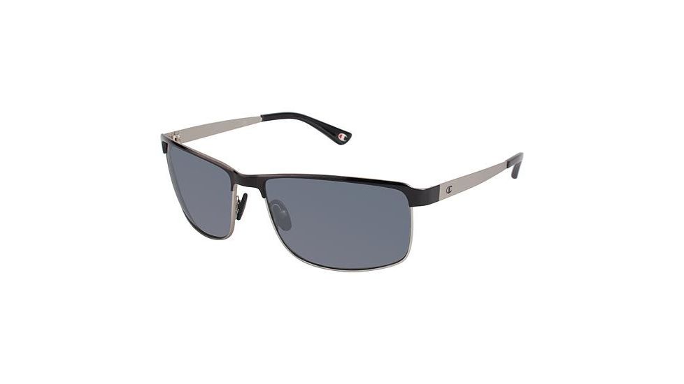 Champion 6024 Sunglasses - Frame SHINY BLACK, Lens Color Grey CU602401