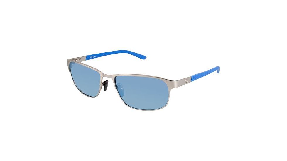 Champion Eyes 6028 Single Vision Prescription Sunglasses CU602801 - Frame Color Silver / Blue