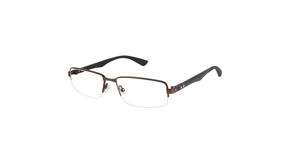 Champion Eyes 1005 Eyeglass Frames - Frame MATTE BROWN, Size 54/16mm CU100503