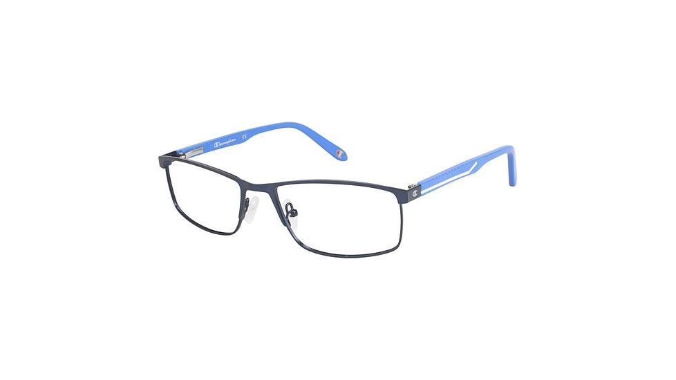 Champion Eyes 2008 Single Vision Prescription Eyeglasses - Frame MATTE NAVY, Size 55/17mm CU200802