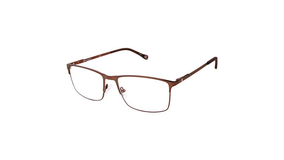 Champion Eyes 4015 Prescription Eyeglasses - Frame Brown, Size 58/18mm CU401502