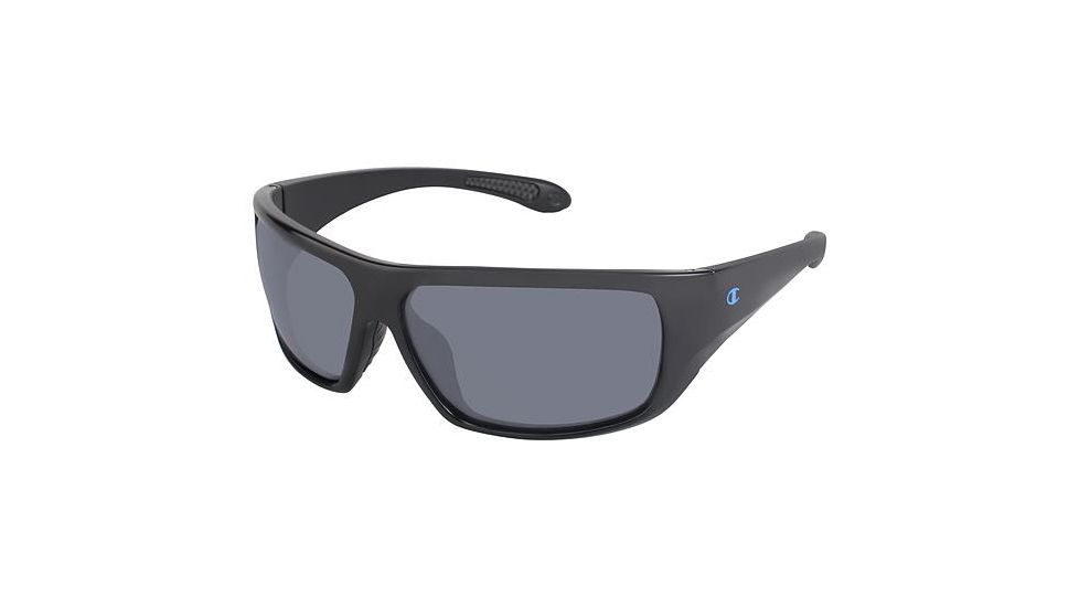 Champion Eyes 6020 Single Vision Prescription Sunglasses CU602001 - Frame Color Shiny Black