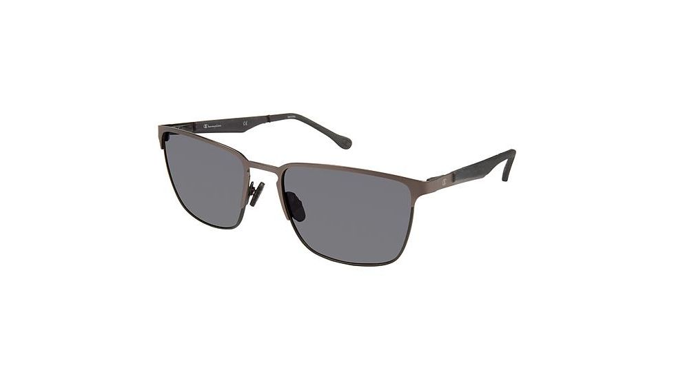 Champion Eyes 6040 Single Vision Prescription Sunglasses CU604002 - Frame Color Gunmetal / Black