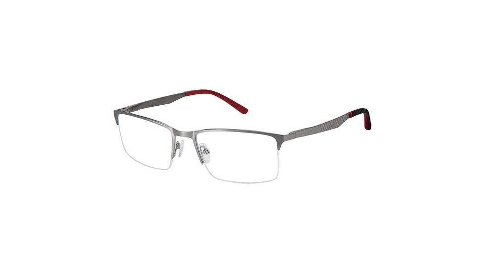 Champion Eyes FL1001 Prescription Eyeglasses - Frame MATTE GUN, Size 55/19mm CUFL100101