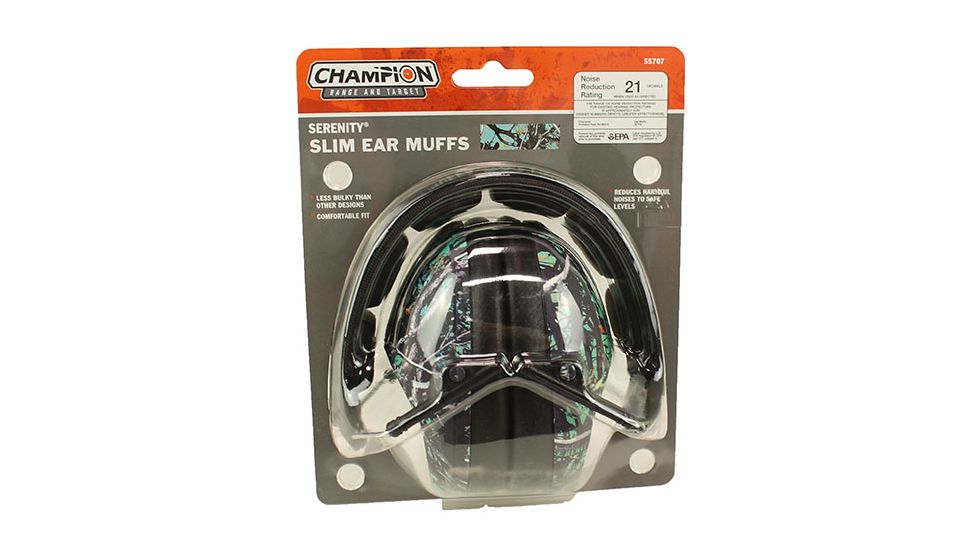 Champion Serenity Slim Ear Muff, Clam, 55707