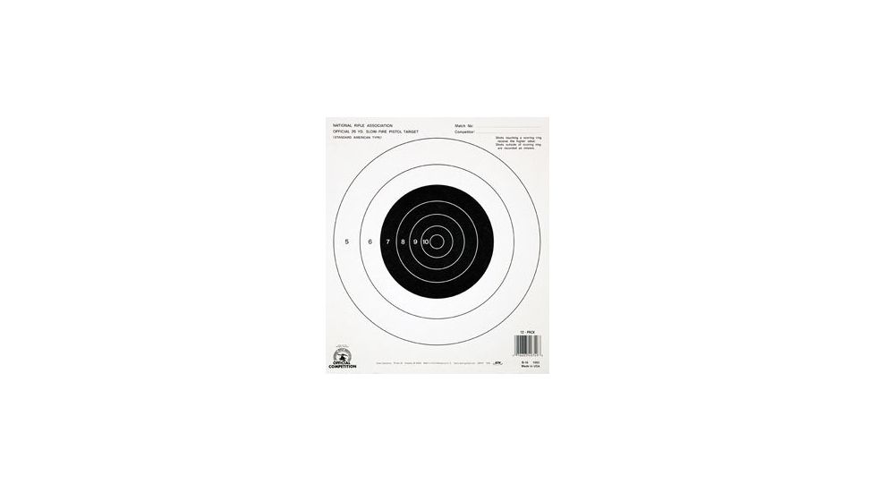 Champion Target 25 yd. Slow Fire