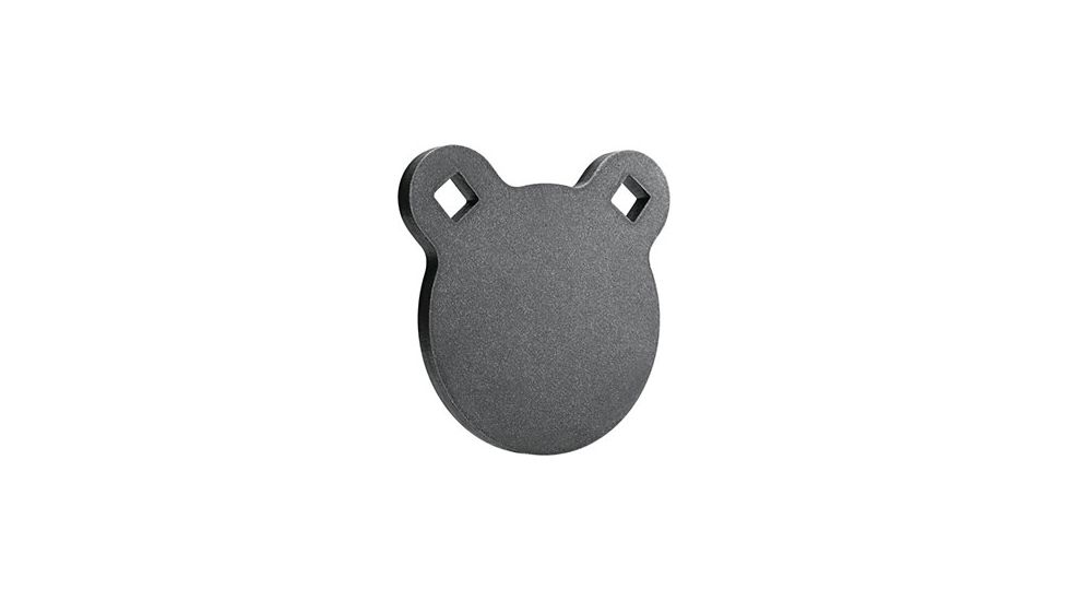 Champion Traps and Targets AR500 3/8In Gong 4In Steel Target, Grey, 44902