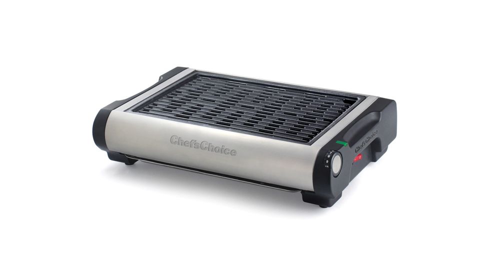 Chef's Choice 880 Cast Iron Professional Indoor Electric Grill, 8800000