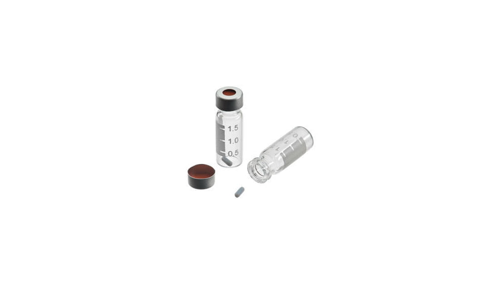 Chemglass Vial Clr 2ml Crmp-stirbr Pk100 CG-4901-120, Unit PK