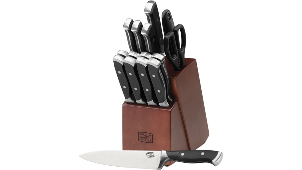 Chicago Cutlery Armitage Kitchen Set Knife, Black synthetic handle, 1132332