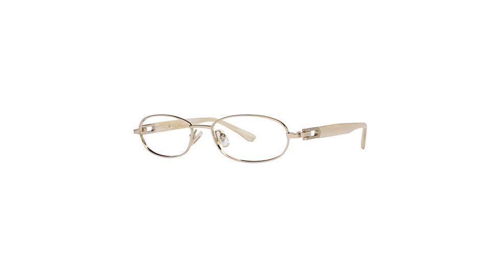 Chloe CL1191 Single Vision Prescription Eyeglasses - Frame Light Gold, Size 51/16mm CL119103