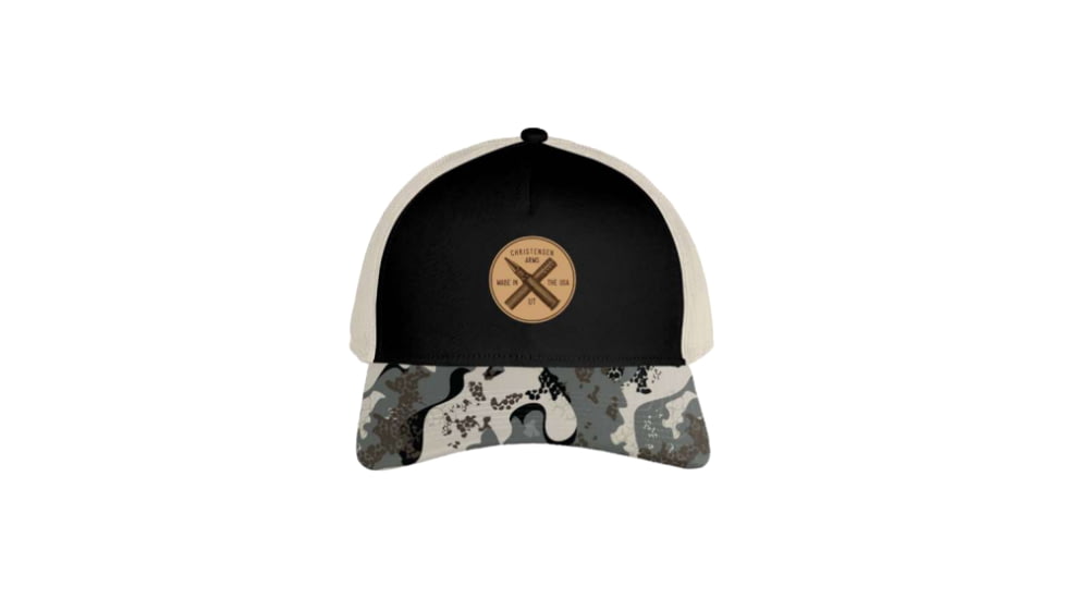 Christensen Arms Bullet &amp; Barrel Camo Trucker - Mens, Black/Alpine, OSFM, 730-CAH19-00-02-001-00