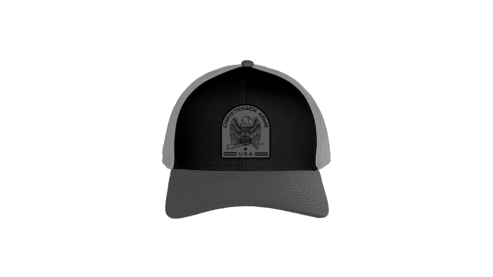 Christensen Arms Classic Eagle 2-Tone Trucker - Mens, Black/Gray, OSFM, 730-CAH13-00-02-002-00