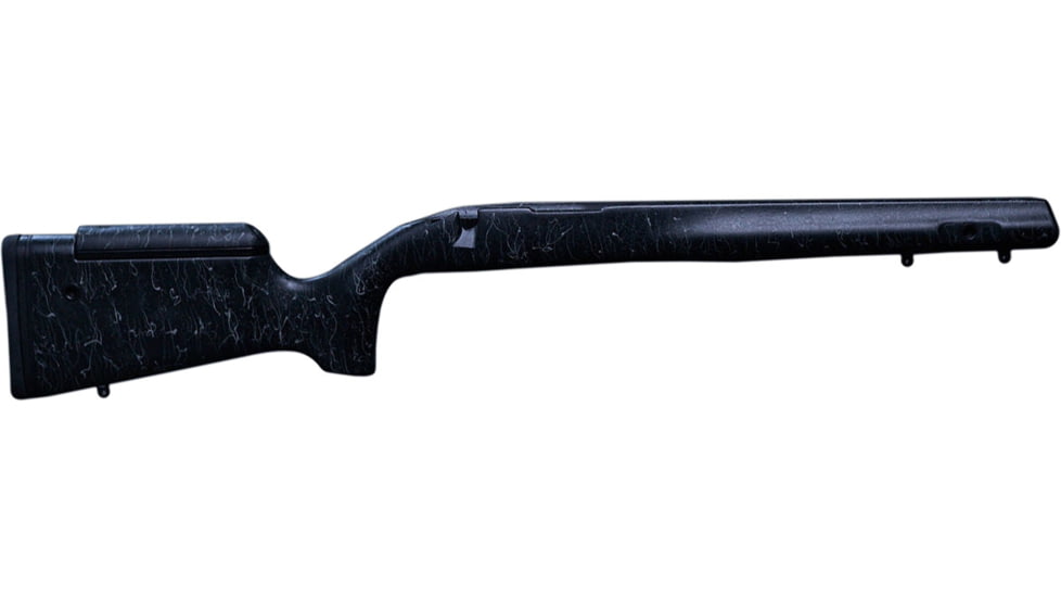 Christensen Arms ELR Carbon Fiber Composite Stock, Long Action, Black with Gray webbing, Medium, 810-00007-01