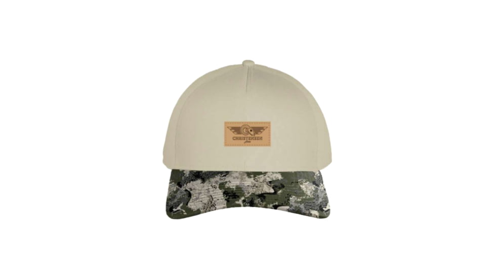 Christensen Arms Ram Skull Camo Cap - Mens, Khaki/Timber, OSFM, 730-CAH31-00-02-603-00