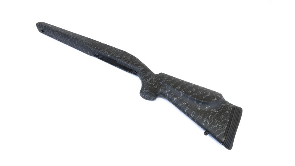 Christensen Arms Rogue Monte Carlo Carbon Right Hand Carbon Sporter Channel Rifle Stock, Black/Gray, Short Action CA11154-1-2-1-12