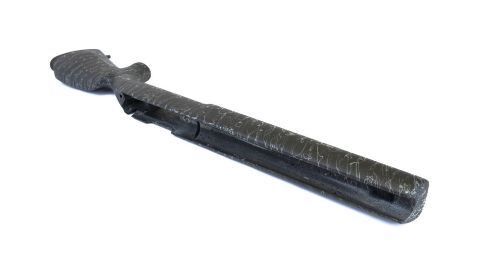 Christensen Arms Rogue Monte Carlo Carbon Right Hand Carbon Sporter Channel Rifle Stock, Black/Gray, Short Action CA11154-1-2-1-12