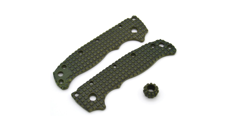 Chroma Scales AD20.5 OD Green Frag Handle Scales, Textured Nylon PA12, 1005-0030-008-GA