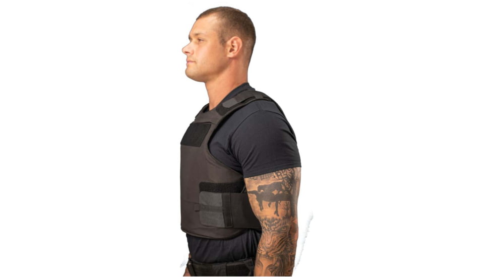 Citizen Armor Classic Body Armor and Carrier, C5 Standard IIIA, Black, AT-S085BK