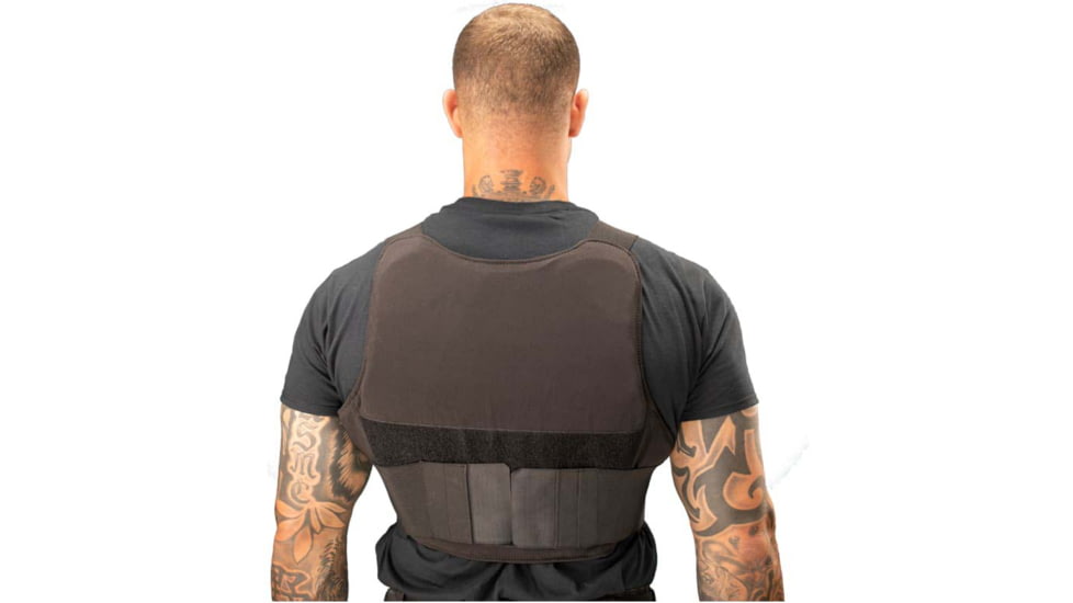 Citizen Armor V-Shield Ultra Conceal Body Armor and Carrier - Men's, C1 Standard IIIA, Black, AT-S051BK