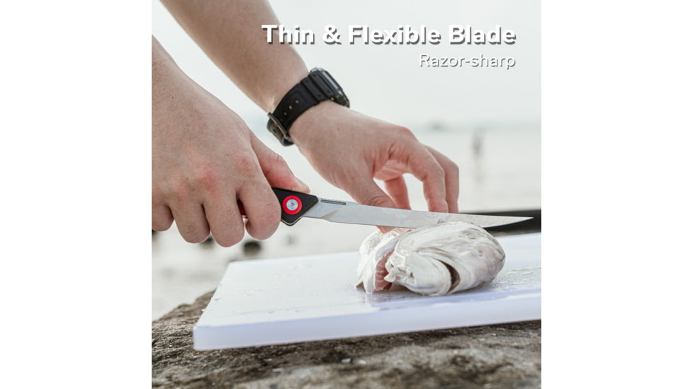 Civivi Knife Shawka 5.81 Black Red Folding Fillet Knife