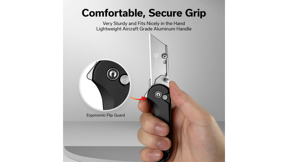 Civivi Utility Knife Elementum 2.26 Black W/3 Eb Clam Pack