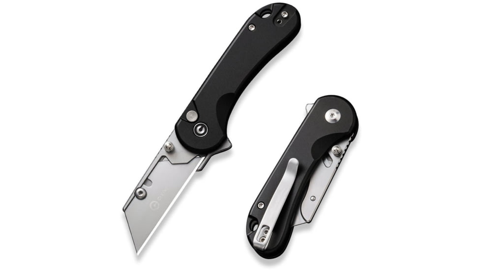 Civivi Utility Knife Elementum 2.26 Black W/3 Eb Clam Pack