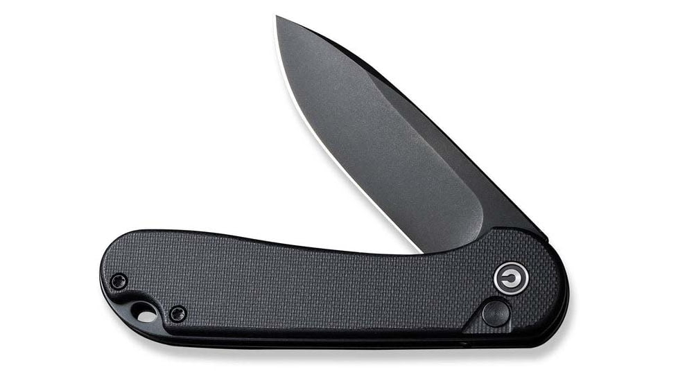 Civivi Knife Elementum Ii 2.96  G-10/blk Stonewash Clam Pack