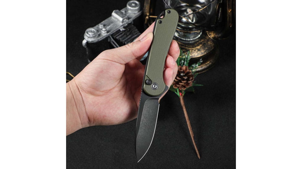 Civivi Knife Mini Praxis 2.98 Od Green G10/black Clam Pack