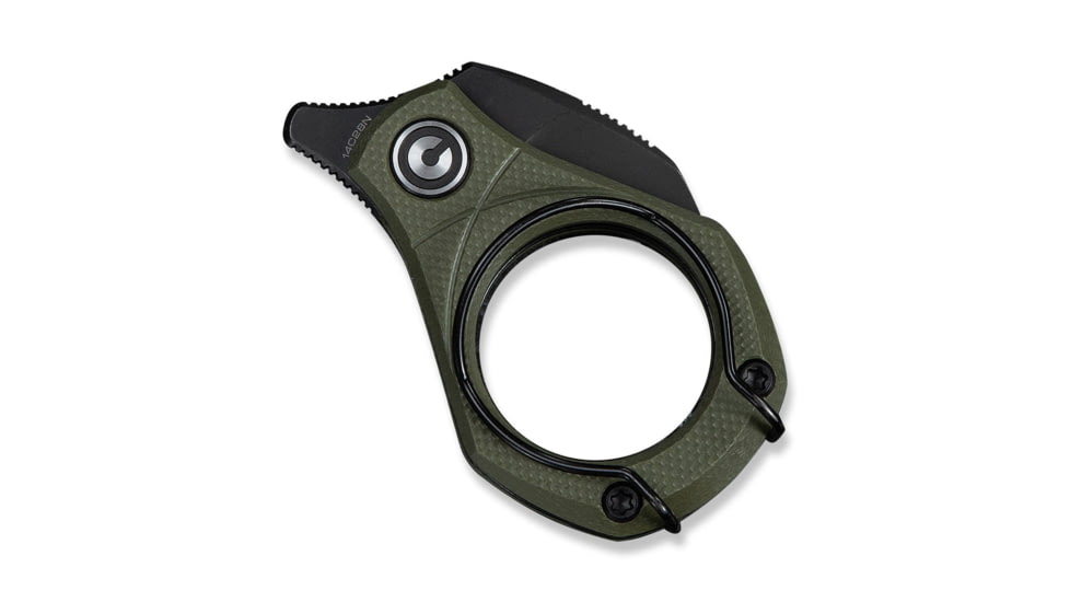 CIVIVI Pyrus Slip Joint Utility Knife Od Green G10 Handle 0.65inch Black Stonewashed 14c28n Blade