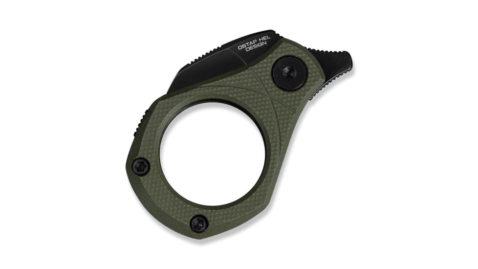 CIVIVI Pyrus Slip Joint Utility Knife Od Green G10 Handle 0.65inch Black Stonewashed 14c28n Blade